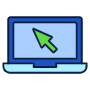 Laptop And Arrow icon