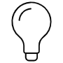 Light Bulb free icon for commercial use