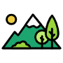 Mountain And Trees icon