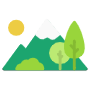 Mountain And Trees icon