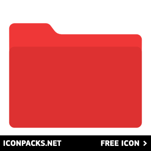 Bounce Jonglere Forkorte Free Red Mac Folder SVG, PNG Icon, Symbol. Download Image.