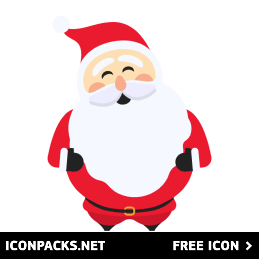 Free Santa Claus SVG, PNG Icon, Symbol. Download Image.