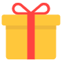 Yellow Gift Box icon
