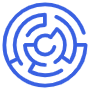 Blue Challenge Red Outline free icon for commercial use