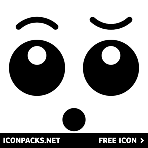 Free Cartoon Eyes Surprised SVG, PNG Icon, Symbol. Download Image.