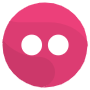 Flickr Circle Pink Logo icon