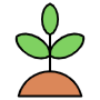 Green Growing Plant free icon for commercial use