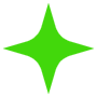 Green Star Sparkle icon
