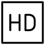 Hd Quality Sign Square Black Outline free icon for commercial use