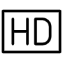 Hd Quality Video Black Outline free icon for commercial use