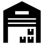 Black Warehouse Symbol free icon for commercial use