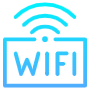 Blue Wifi Connection free icon for commercial use