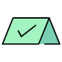 Booked Reserved Check Mark Green free icon for commercial use