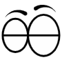Cartoon Eyes Closed free icon for commercial use