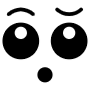Cartoon Eyes Surprised free icon for commercial use