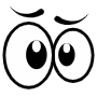 Cartoon Eyes Worried free icon for commercial use