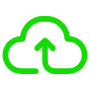 Cloud Data Upload free icon for commercial use