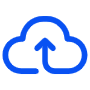 Cloud Data Upload free icon for commercial use
