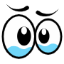 Cute Cartoon Eyes Crying free icon for commercial use
