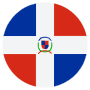 Dominican Republic Flag Circular icon