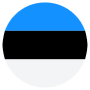 Estonia Flag Circular icon