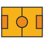 Football Field free icon for commercial use