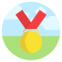 Football Gold Medal free icon for commercial use
