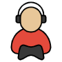 Gamer free icon for commercial use