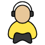 Gamer free icon for commercial use
