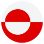 Greenland Flag Circular icon