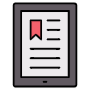 Grey Ereader And Ebook free icon for commercial use