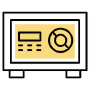 Hotel Yellow Safety Box Service icon