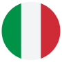 Italy Flag Circular icon