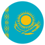 Kazakhstan Flag Circular icon