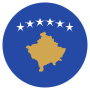 Kosovo Flag Circular icon