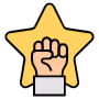 Leadership Hand icon