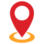 Location Red Pin Marker Sign free icon for commercial use