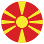 Macedonia Flag Circular icon
