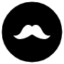 Mustache free icon for commercial use