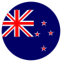 New Zealand Flag Circular free icon for commercial use