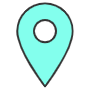 Place Marker Neon Green free icon for commercial use