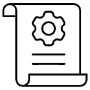 Projects Management And Planning Black Outline free icon for commercial use