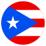 Puerto Rico Flag Circular icon