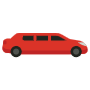 Red Limousine Car icon