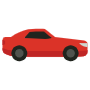 Red Muscle Car icon