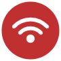 Red Wifi icon