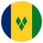 Saint Vincent And The Grenadines Flag Circular icon