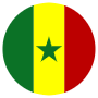 Senegal Flag Circular icon