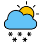 Snowy And Sunny Day free icon for commercial use