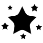 Stars Blinking free icon for commercial use